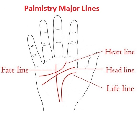 palmistry major lines