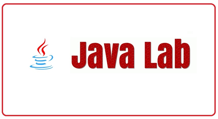 Java Lab manual