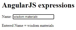 AngularJS Expressions are used for calculations.