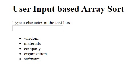 User Input based Array Sort filter Angularjs