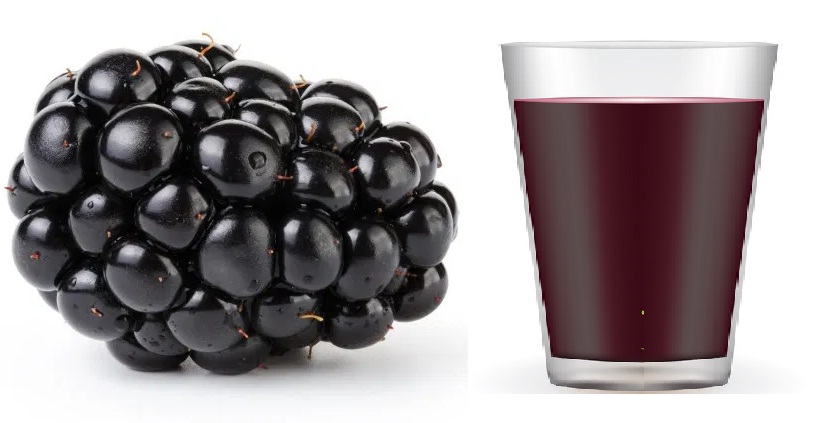 blackberry fruit Juice