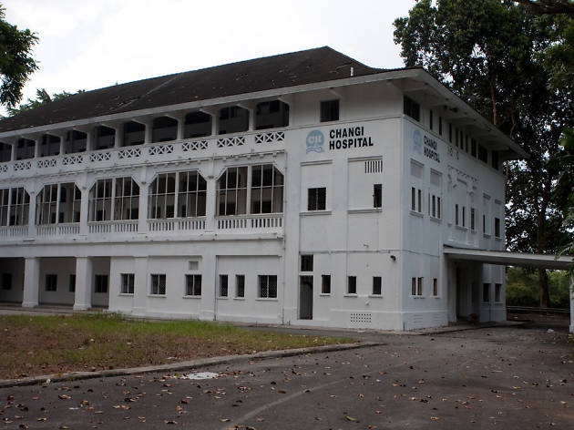 Old Changi Hospital and Changi Beach, Singapore